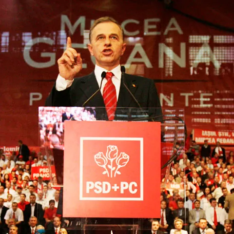 Preşedinte l-a evitat joi, la un dineu, pe liderul PSD, Mircea Geoană