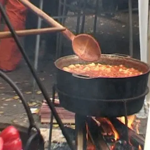 Mâncarea nu a ajuns pentru toţi localnicii veniţi la Festivalul Papricaşului din Buziaş