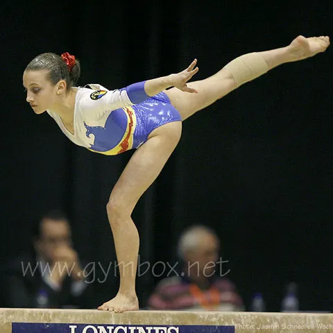Gimnastică - Ana Porgras, locul 7 la bârnă şi locul 5 la sol, la CM de la Londra