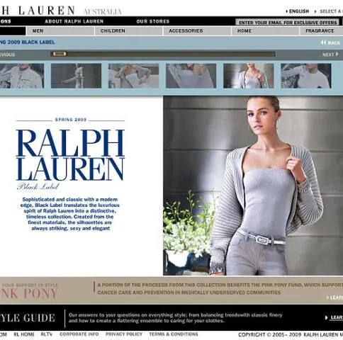 Dezastre în Photoshop: un manechin Ralph Lauren are coapsele mai subţiri decât capul - VEZI FOTO