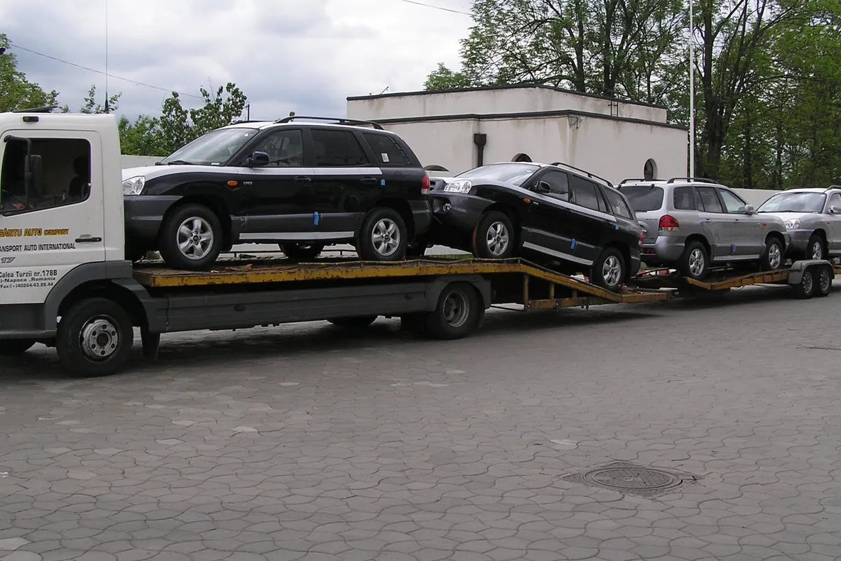  Maşini de contrabandă confiscate la Arad