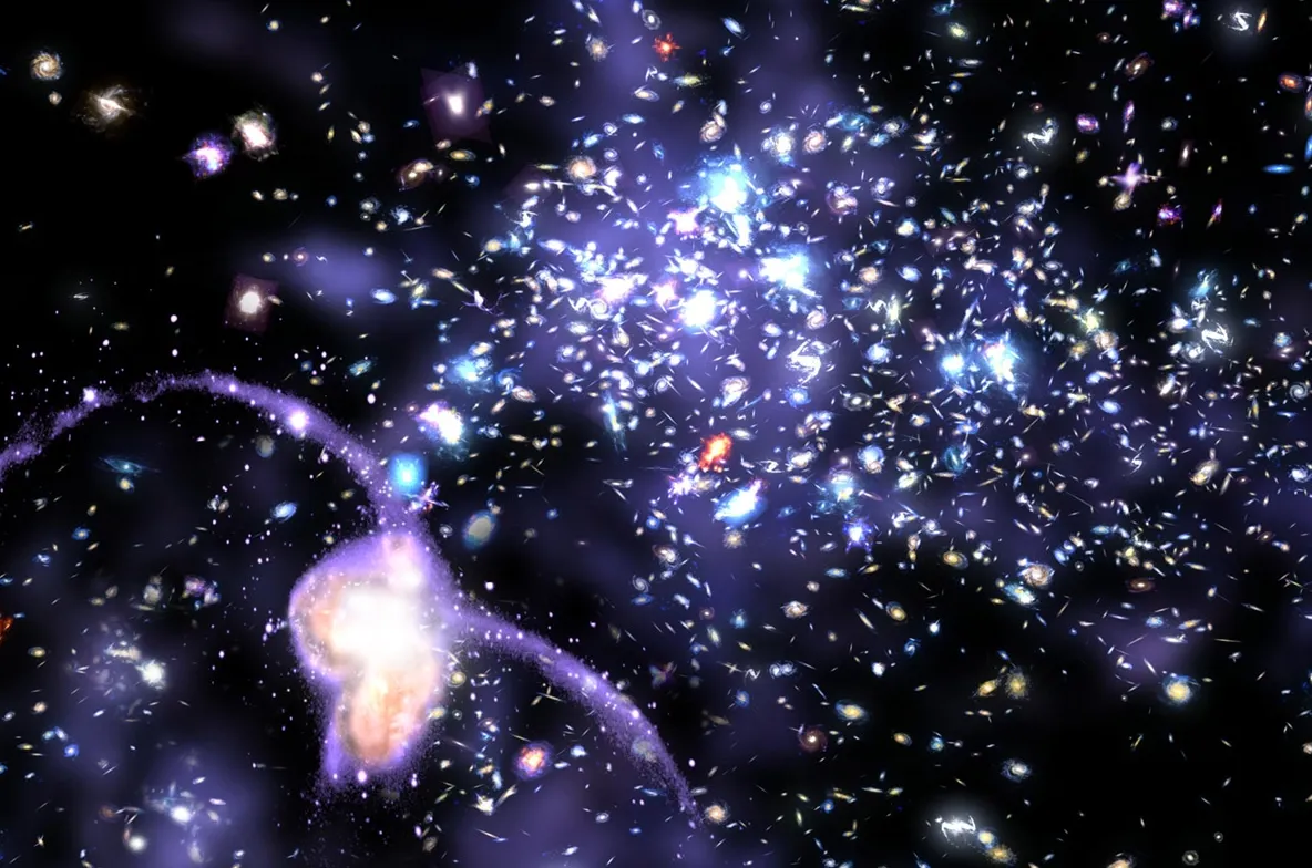Astronomii au descoperit o galaxie care confirmă teoria despre procesul de formare a galaxiilor
