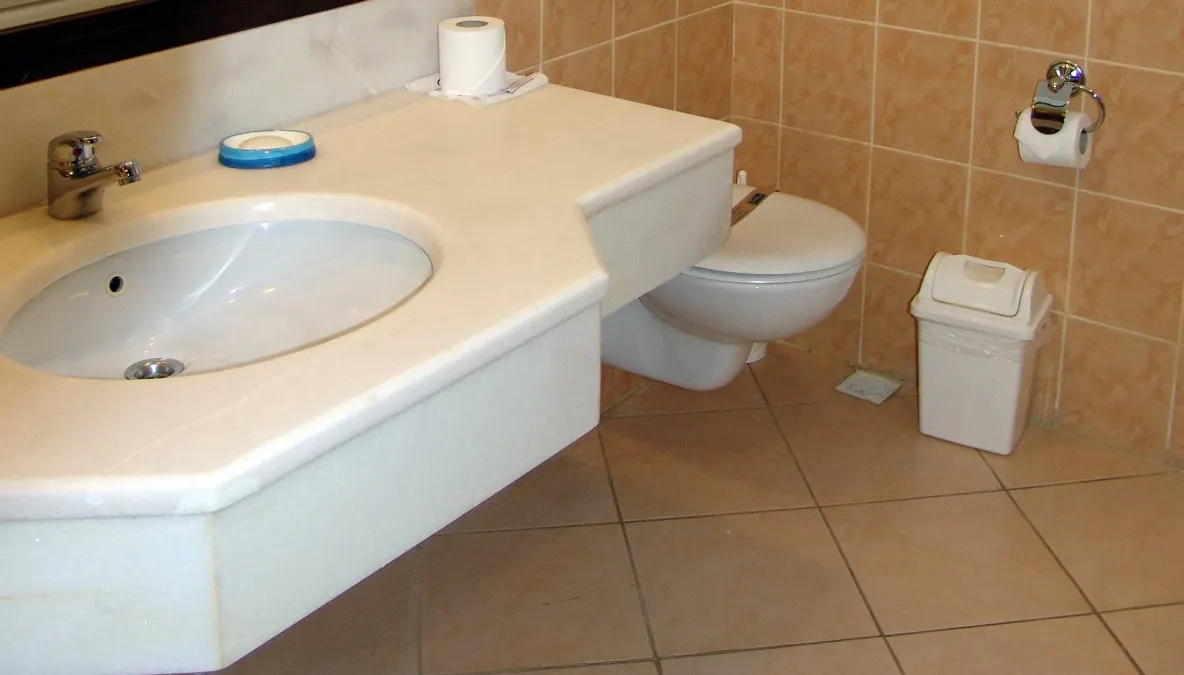 S-a dus în baie și a avut un șoc când a văzut ce se află sub duș