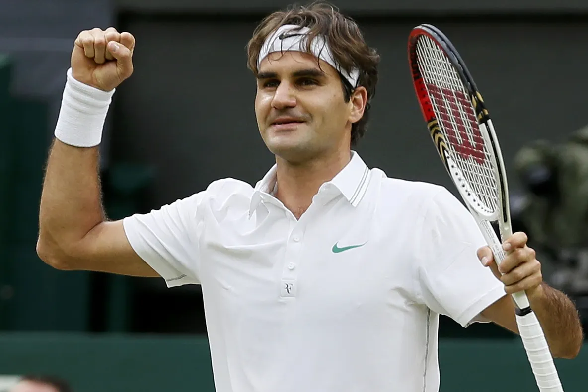 Roger Federer, în finala de la Wimbledon după ce a câștigat meciul cu Tomas Berdych