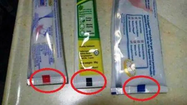 Semnificaţia culorilor de pe pasta de dinţi a creat isterie mondială. Ce reprezintă de fapt