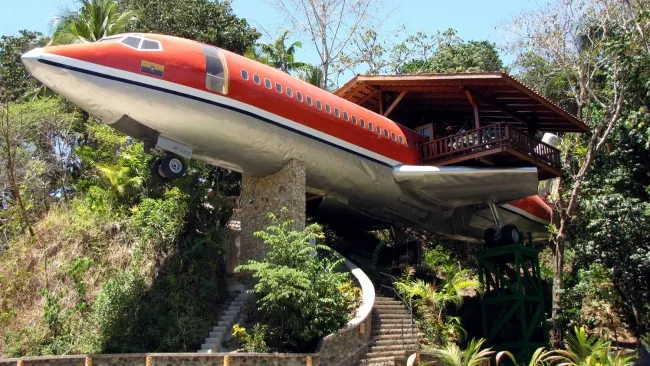 Cum arată o casă făcută dintr-un Boeing 727