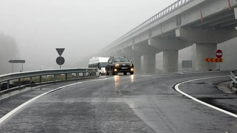UPDATE: COD GALBEN de ceaţă PRELUNGIT pentru autostrada A2 şi 3 judeţe