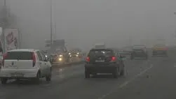Cod Galben de ceață în 29 de județe şi Bucureşti 
