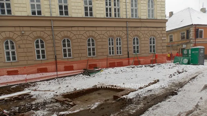 Descoperiri incredibile în faţa Tribunalului Timiş