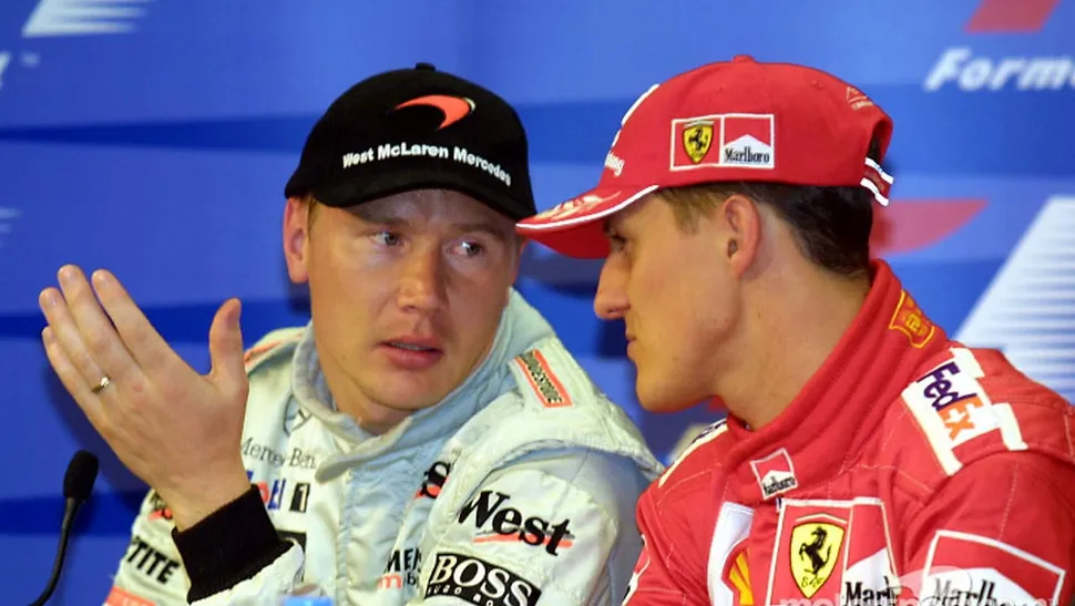 Michael Schumacher este susţinut de fostul său rival, Mika Hakkinen