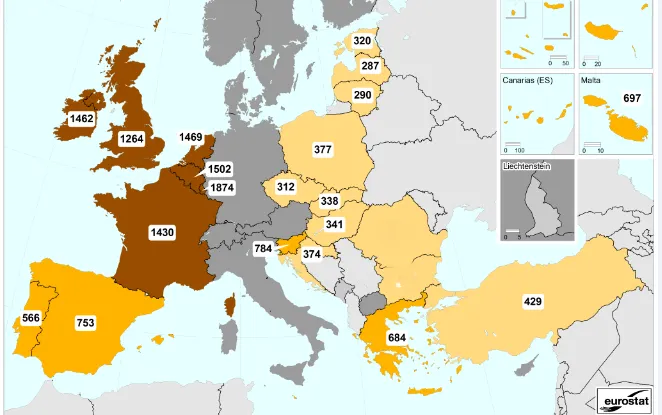 Harta salariilor MINIME în Europa. Sub ce sumă NU poţi fi PLĂTIT în 2014