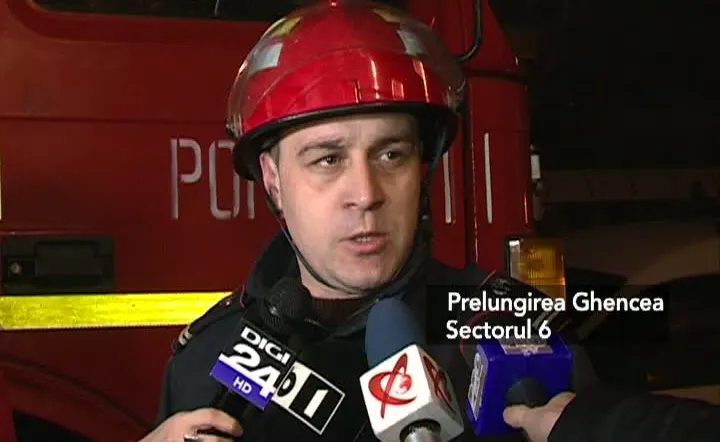 INCENDII VIOLENTE noaptea trecută în Bucureşti