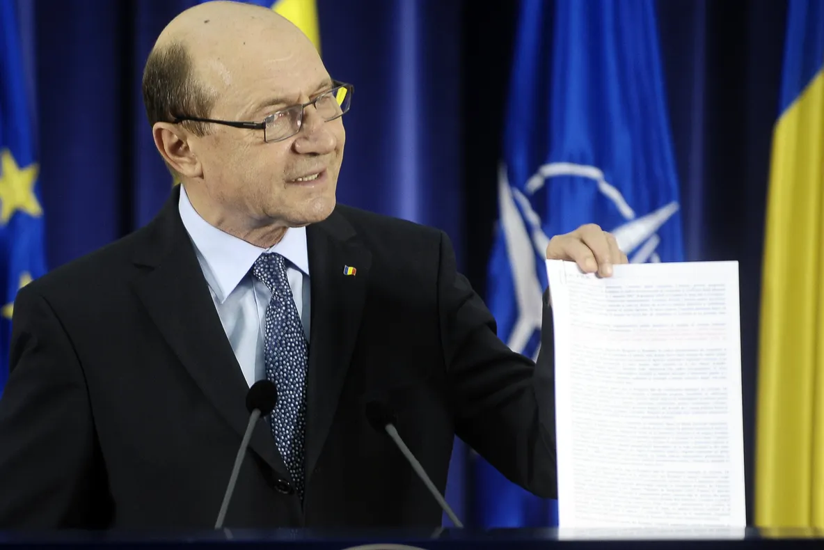 Băsescu: "În 2012 era stabilit ca România să intre în Schengen"