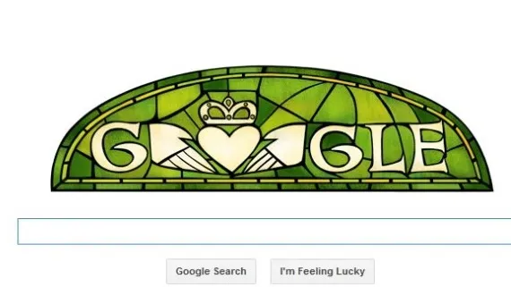 ZIUA SFÂNTULUI PATRICK. Google celebrează ZIUA SFÂNTULUI PATRICK