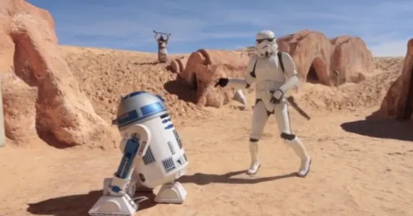 Parodie HAPPY cu personajele din STAR WARS