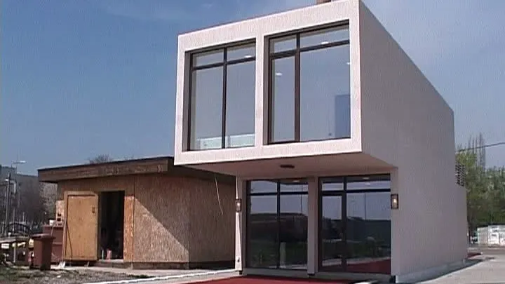 CASA-CONTAINER ANTI-CUTREMUR. Soluţia ingenioasă a arhitecţilor pentru bucureşteni 