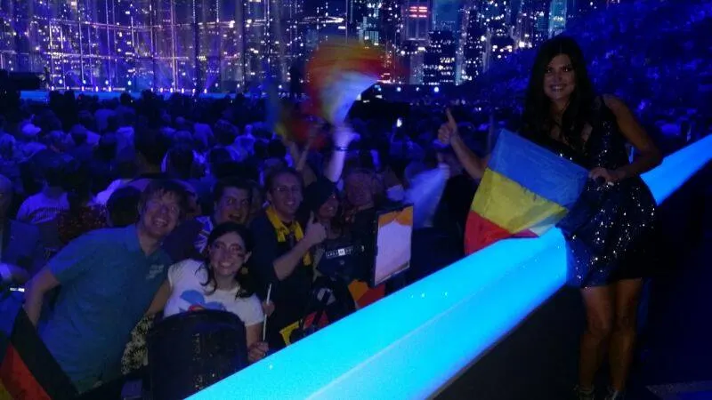 FINALA EUROVISION 2014. Momente incendiare la EUROVISION. Cum se distrează artiștii în culise?