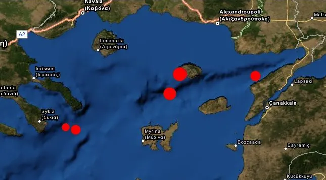 Cutremur după cutremur în Marea Egee 