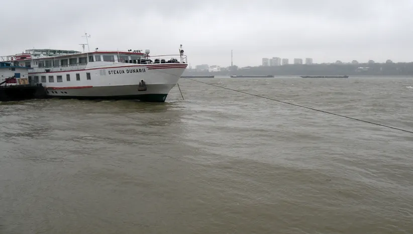 COD PORTOCALIU de inundații pe Dunăre