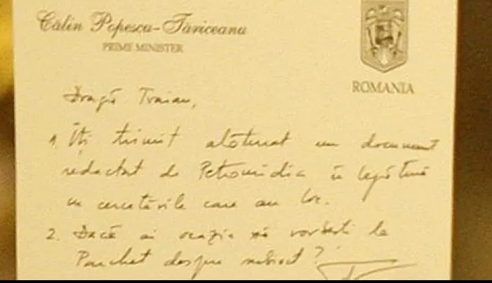 Călin Popescu Tăriceanu, acuzat de trafic de influență! Bilețelul roz revine