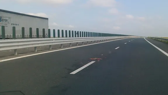 Incident pe Autostrada Transilvania! 
