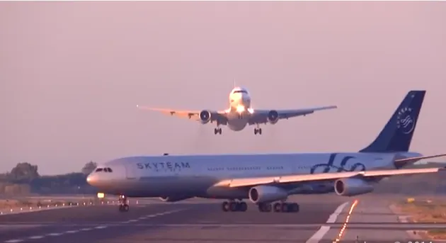  MOMENTE de INFARCT, pe aeroport. Două AVIOANE pline de pasageri s-au SALVAT în ultima clipă