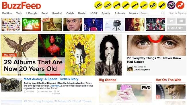 BuzzFeed a atras o investiţie de 50 de milioane de dolari
