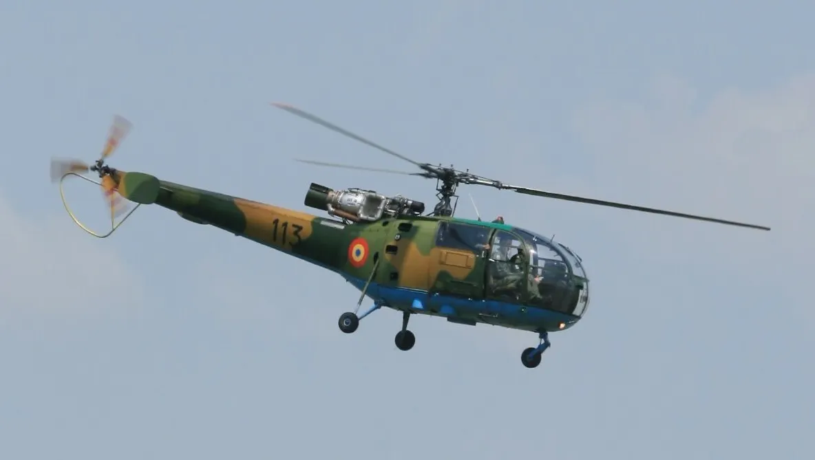 Accident cu un elicopter MApN