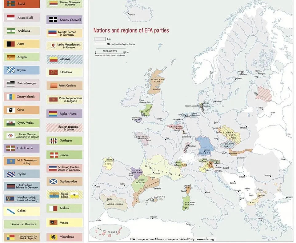 Înapoi în EVUL MEDIU. Cum arată HARTA EUROPEI dacă mişcările naţionaliste obţin INDEPENDENŢA