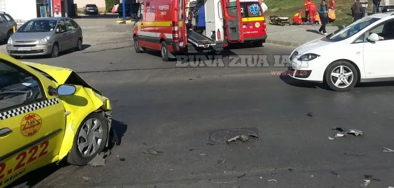 ACCIDENT cu două VICTIME, provocat de un taximetrist BEAT