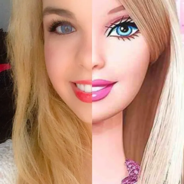 FATA BARBIE din România are 16 ani şi vrea să devină CELEBRĂ -FOTO