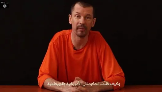 Gruparea Statul Islamic a difuzat o înregistrare video cu jurnalistul britanic ostatic John Cantlie 