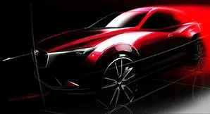  Mazda CX-3, prima imagine noul SUV Mazda CX-3