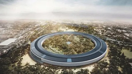 Noi imagini cu OZN-ul GIGANT construit de APPLE