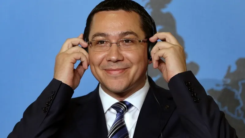 Ponta, întrebat dacă este ţinta DNA: Nu sunt ţinta nimănui, cred că toată lumea mă iubeşte