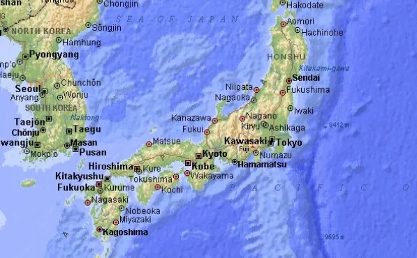 CUTREMUR de 6,1 grade chiar lângă Fukushima