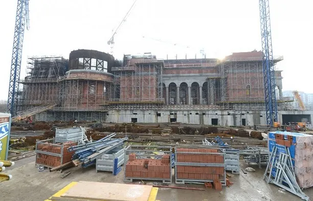 Cum arată acum Catedrala Mântuirii Neamului. IMAGINI SPECTACULOASE de pe șantier