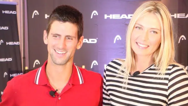 Djokovic și Sharapova, declarați cei mai buni sportivi ai anului 