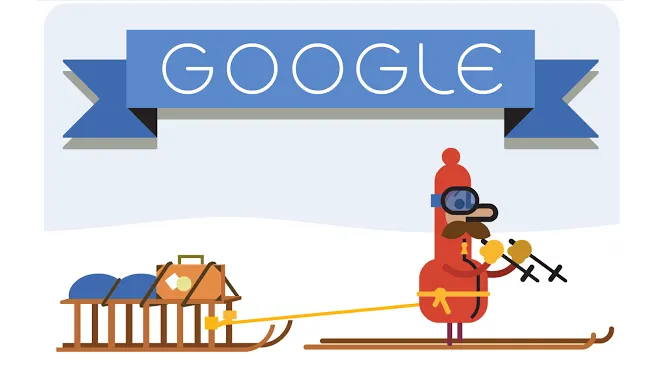 SARBATORI FERICITE. Cum urează Google românilor "SĂRBĂTORI FERICITE", în AJUN de CRĂCIUN