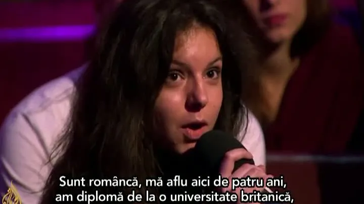 Românii din Marea Britanie iau atitudine. O tânără româncă a FĂCUT de RÂS un lider UKIP
