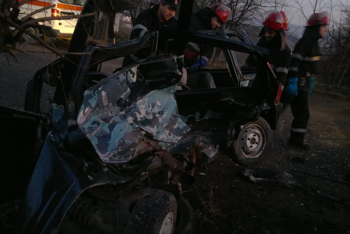 MARTOR OCULAR. Accident GRAV, petrecut marți seara 