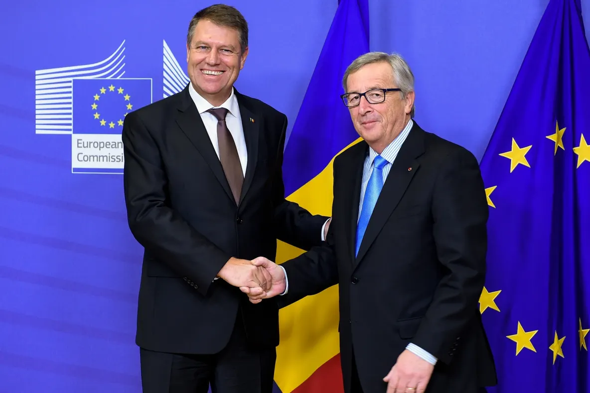 Întâlnire privată Iohannis-Juncker, după discuțiile oficiale de la Bruxelles 