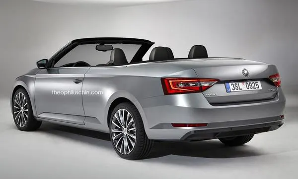 Škoda Superb Convertible! Cum ar arăta Škoda Superb Convertible