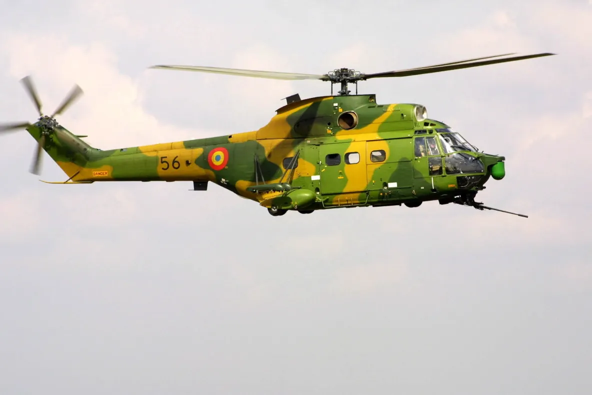 Incident aviatic grav pentru un elicopter militar românesc. Toată flota a fost oprită la sol