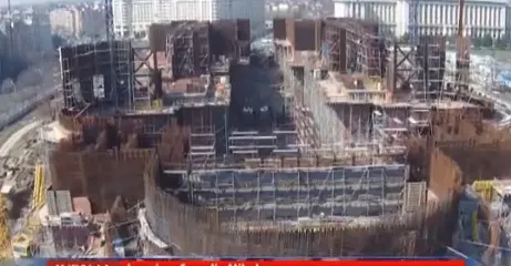 Cum arată azi Catedrala Mântuirii Neamului. Imagini de sus
