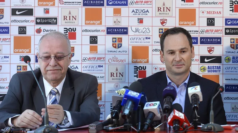 UPDATE: Taifun la Dinamo! Preşedintele şi managerul general, daţi afară