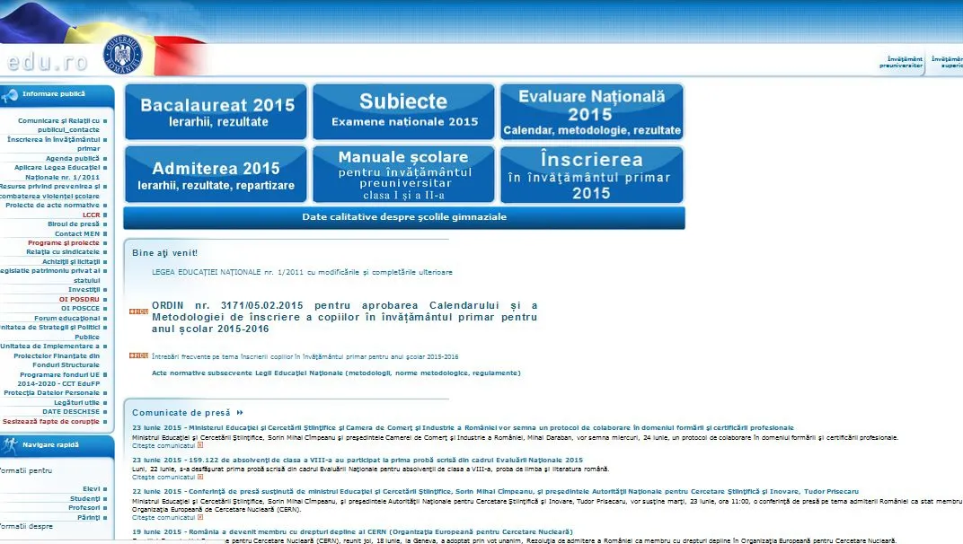 Admitere Liceu 2015, pe Edu.ro. Cum se calculează media de admitere la liceu 