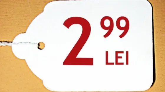 Preţurile psihologice care se termină în "99", interzise