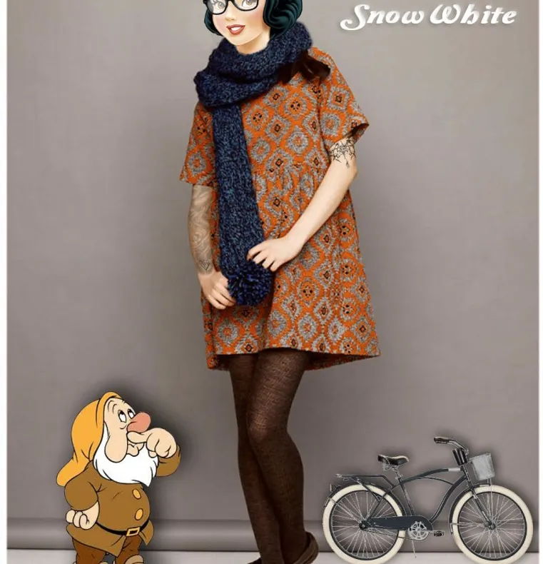 Personajele Disney, reimaginate ca hipsteri! 