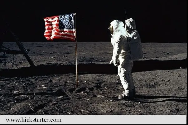Chetă pentru primul astronaut care a păşit pe Lună. Ieri s-au împlinit 46 de ani de la aselenizare